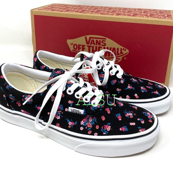💖MEGA SALE💖VANS Era Low Top Ditsy Floral Black Canvas Women’s 5 VN0A4U398KI - Picture 7 of 11